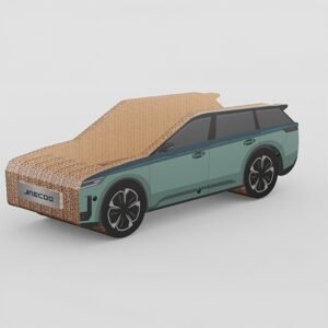Rascador modelo coche para gatos