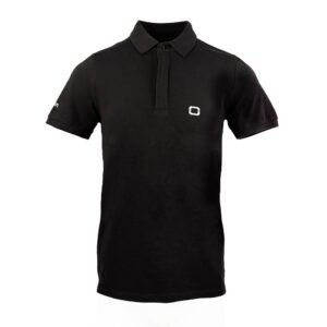 Polo algodon negro OMODA